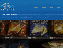 Tablet Screenshot of dorovending.com